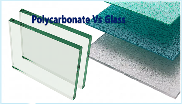COMAPARE POLYCARBONATE WITH GLASS